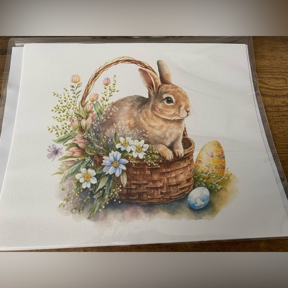 Easter Rabbit Art Print